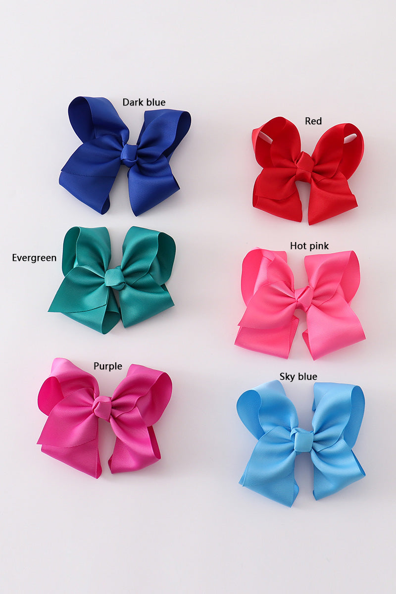 Ribbon hair bow