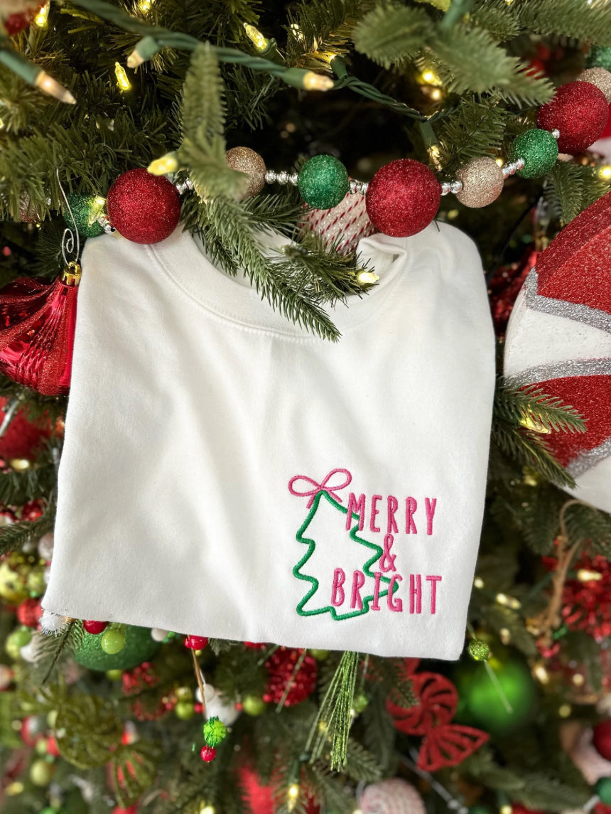 Merry & Bright Crewneck