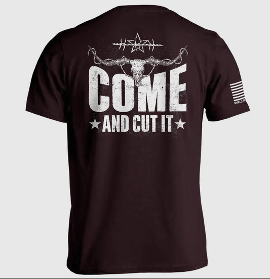 Come and cut it tee